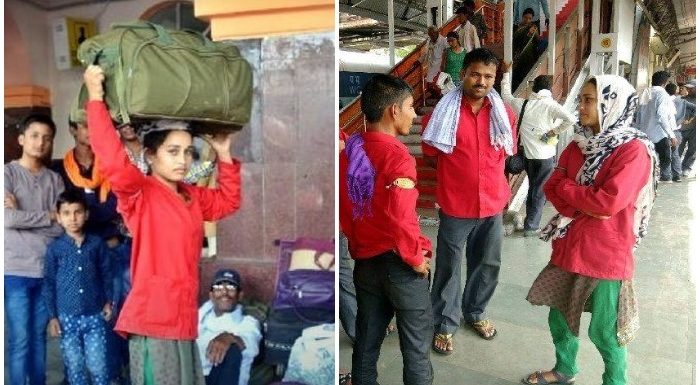देश की पहली महिला कुली, जिसने तकदीर को आंसू नहीं ‘पसीना’ बना दिया!