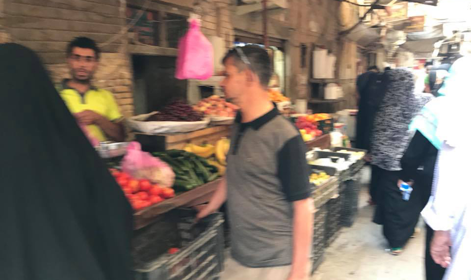 इराक़ में छोटे शहरों के बाज़ार भारत जैसे ही हैं।