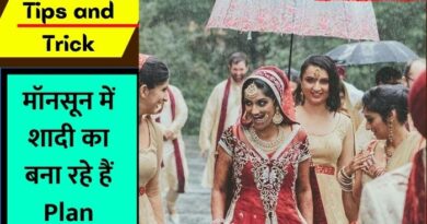 Monsoon Wedding Tips