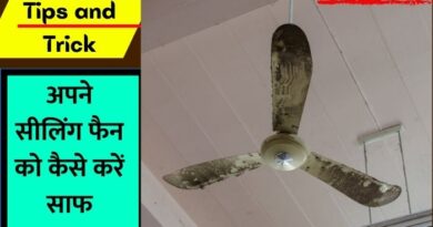 How to Clean Your Ceiling Fan